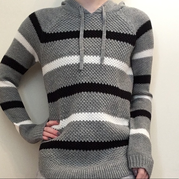 Cloud Chaser Tops - Striped Women’s Hoodie